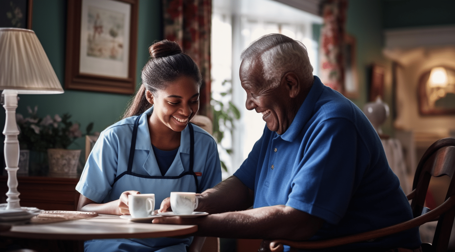 Companion care at home offers assistance with daily tasks and needed socialization to seniors aging in place. Companion care at home offers assistance with daily tasks and needed socialization to seniors aging in place.