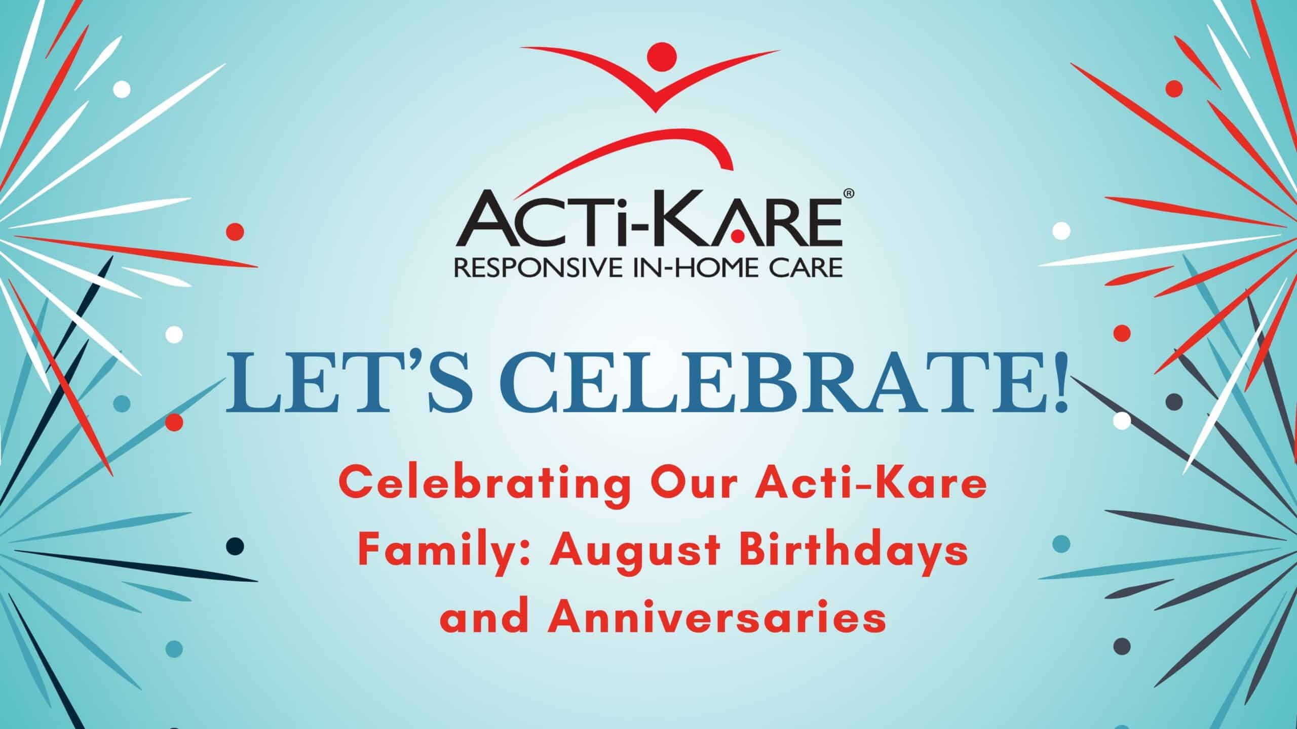 Posting for Bdays and Anniversaries (6) Acti-Kare Birthday and Anniversary Celebration