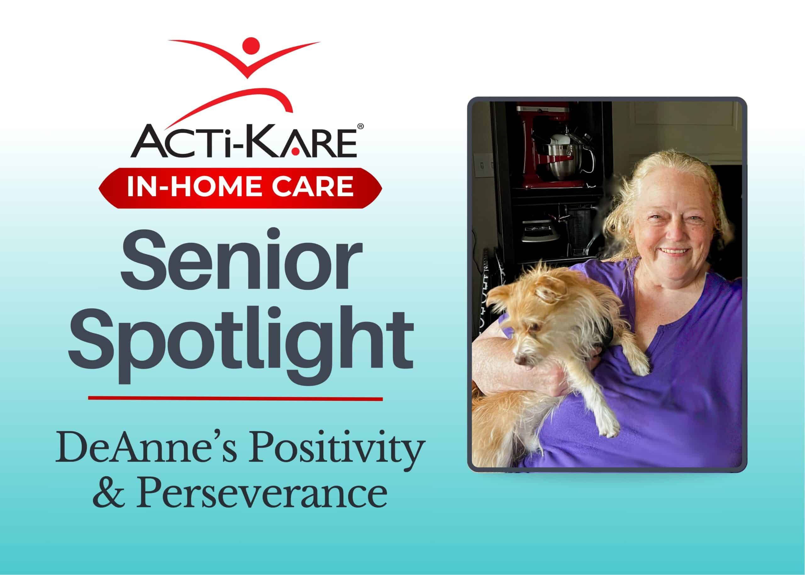 Senior Spotlight on DeAnne Senior Spotlight on DeAnne